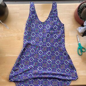 Vintage 90s Paisleys Slip Large Paisley Patterned